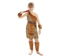 FYASA - Costume da cavernicolo per bambino Taglia 10-12 anni