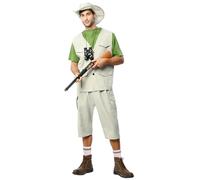 FYASA - Costume da esploratore da uomo, taglia ML