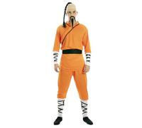 FYASA - Costume da Maestro Shaolin da uomo, taglia ML