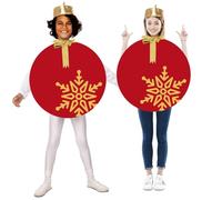 FYASA - Costume da palla di Natale per bambini taglia 3-4 anni