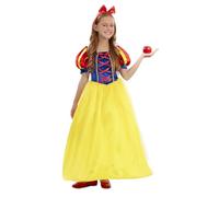FYASA - Costume da principessa della foresta deluxe per bambina, taglia 3-4 anni