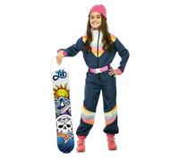 FYASA - Costume da sciatore da bambina (10-12 anni)