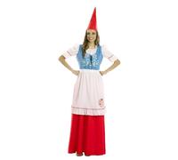 FYASA - Costume da signora. Gnomo da donna, taglia ML