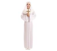 FYASA - Costume da suora novizia da donna, taglia ML