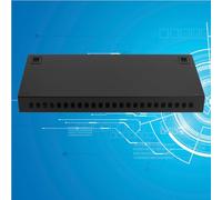 FYBOPTWU - 24 Porte Fibra Ottica Rack Mount Enclosure Box adatto per 19" Rack Cabinet