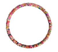 Fycakly Bracciale Ragazza Braccialetti di cristallo ispiratori per aumentare l'autostima Gioielli energetici con perline di pietra del sole da indossare ogni giorno Unisex ispiratori 4 (White, 12cm)