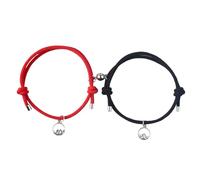 Fycakly Braccialetti a catena per uomo donna God is the First Bracelet I Am The Second Bracciale in gomma Uomo e Donna Motivazionale Zapping Sveglia Orologio, Misura unica, Gel di silice