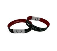Fycakly Braccialetto a corda fatto a mano indossabile braccialetti con braccialetti Nfc Versi quotidiani gioielli dedicati ispiratori per uomini donne adolescenti orecchino polsino set, 18x1.5cm