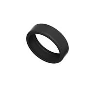 Fycakly Gli anelli aperti per donne e ragazze in silicone sono adatti sia per uomini che per donne come una copertura in silicone antigraffio che fornisce e durevole l'anello anello anello ragazzo in