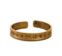 FYDCYHM Braccialetto con statua in bronzo, moderno, stile steampunk, decorazione per soggiorno, per conversazioni uniche per collezionisti d'arte (1,2 cm, 1)