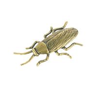 FYDCYHM Scultura Di Insetto In Bronzo Fatta A Mano - Statua Animale Fortunata Di Una Scrivania Domestica, Un Nuovo Regalo Di Casa Unico Per I Proprietari Di Casa
