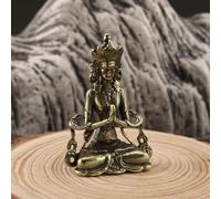 FYDCYHM Statua In Bronzo Di Guanyin Arredamento Moderno Del Soggiorno Steampunk, Apertura Del Dialogo Del Collezionista D'arte Unico