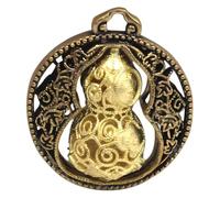 FYDCYHM Statue De Gourde En Bronze Avec Ornementation Dorée Décoration De Méditation Zen Adaptée Au Salon Spa Ou Au Studio De Yoga Pièce Maîtresse
