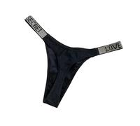 Fydranix Perizoma con Strass Lucidi per Donna Mutandine a Vita Bassa Biancheria Intima Sexy Slip per Donna Lingere Panty Underware Perizoma per Donna