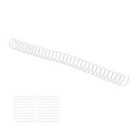 Fydun 20 Pezzi 19 Mm Spirali di Plastica per Rilegatura per Quaderni | Bobine a spirale in plastica, diametro interno 3/4 pollici, 30 fori, perfette per l\'uso in ufficio o a scuola