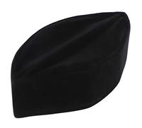Fydun 59cm Cappello di Preghiera Musulmano Nero Maschio Morbido Velluto Dorato Materiale Cappello di culto Islamico Islam Berretto da Preghiera per Uomo