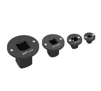 Fydun Adattatore Socket Adapter a Basso Profilo Set Azionamento Magnetico in Acciaio Inossidabile Riducendo lo Spazio di Risparmio 1inx3/4in 3/4inx1/2in 1/2inx3/8in 3/8inx1/4in