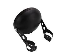 Fydun Alloggiamento del Faro del Motociclo, Supporto a Secchiello per Faro a LED Universale 7 Pollici per Lampada Frontale a LED Tubi della Forcella 38-51 Mm