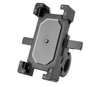 Fydun Antivibrazione con Blocco Automatico del Supporto del Telefono per | Supporto per Moto, Sfera Universale, Funzionamento con una Sola Mano
