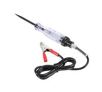 Fydun Auto Circuit Tester Elettrico 6V 12V 24V DC Car Truck Voltage Long Probe Pen Light Bulb Auto Sonda Misuratrice + cercafase professionale auto tester per circuiti elettrici auto cercafase 12 volt