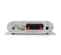 Fydun Compact 2.1 Amplificatore di Potenza Stereo Mini Hifi Bass Digital AMP per Auto e Casa O Finitura d'argento Ad Alta Potenza (SILVER)