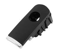 Fydun Coperchio vano portaoggetti, ABS auto guida a sinistra Cassetto portaoggetti coperchio maniglia estrattore con foro di bloccaggio per 8E B6 B7 2001-2007 (nero) + cerradura