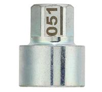Fydun Dadi Antifurto Ruote Auto Chiave, Presa per Vite Antifurto Chiave di Blocco Ruota, Dispositivo di Rimozione Dado Aletta di Bloccaggio della Ruota per 1 3 5 6 7 Serie X1 X2 X3 X4 X5 X6 Z4 (051)