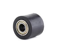 Fydun Guida Ruota tendicinghia Slider Rullo puleggia 8mm / 10mm per Moto Strada ATV(Black-10MM)