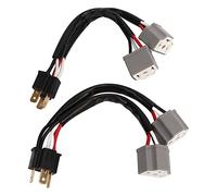 Fydun H4 9003 Adattatore Splitter per Cablaggio Faro a 2 Vie | Filo di Rame Durevole Facile da Installare per la Conversione del LED del Pick-up del Camion