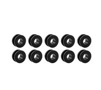 Fydun Kit Passacavo M6 per Moto, 20 Pezzi per Carenatura | Kit Passacavo in Gomma con 20 Pezzi di Passacavi M6.Sostituzione Carene e Fianchetti per Moto.Gomma e Materiale plastico.