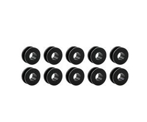 Fydun Kit Passacavo M6 per Moto, 20 Pezzi per Carenatura | Kit Passacavo in Gomma con 20 Pezzi di Passacavi M6.Sostituzione Carene e Fianchetti per Moto.Gomma e Materiale plastico.