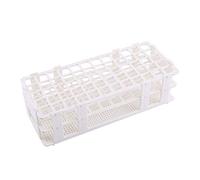 Fydun portaprovette in plastica 60 Fori portaoggetti Laboratorio 3 Strati Foro 16 mm per Famiglie scuole Laboratori esperimenti scientifici