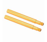 Fydun Prolunga per Valvola Presta da 2 Pezzi 60 Mm in Lega di Alluminio Oro (GOLD)