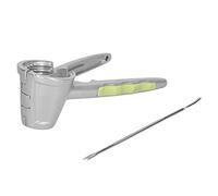 Fydun Schiaccianoci Multifunzione con Ago - Strumento da in Lega di Alluminio Resistente per un'apertura Efficiente delle Noci (YELLOW)