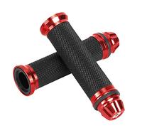 Fydun Set di leve freno, 1 paio di modifica del motorino per motociclo in alluminio CNC Leva del freno a doppio disco universale rossa(Rosso)