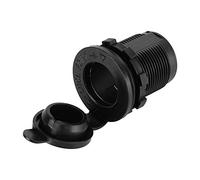 Fydun Spina accendisigari femmina per auto moto 12V / 24V universale 10A max. Con custodia impermeabile