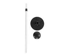 Fydun Supporto Copertura Barca Palo in Alluminio Regolabile | Supporto estensibile per pontone alluminio resistente ruggine adatto coperture imbarcazioni fino 8 piedi carichi pesanti