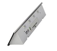 Fydun Targa Numero Civico Solare con Luce LED, Acciaio Inossidabile | Installazione semplice, adatta a case, fattorie e altro ancora