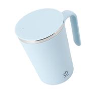 Fydun Tazza da caffè Ricaricabile con Agitazione Automatica con Coperchio, Meno Miscelatore Magnetico in Acciaio - Tazza Elettrica Portatile da 350 Ml per caffè, tè e Altro (BLUE)