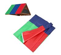 Fydun Tenda da Sole per Esterni in Tessuto di Bue 210D Premium 132x226 Cm - Copertura Impermeabile per Altalena per Giardino, Patio e Cam - Parasole Versatile in Verde, Blu, Rosso (Corrispondenza di