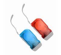 Fydun Titolo dell'oggetto Mini Manuale da Esterno a Manovella Power Torcia a LED Torcia Lampada Rosso Blu Parole Chiave Caratteristiche Costruzione Realizzata in Materiale ABS di Alta qualità T