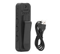 Fydun Videocamera Sportiva, Videocamera Visiva Notturna HD 1080P, Obiettivo Girevole Tipo Clip Posteriore, Videoregistratore Giornaliero per Apprendimento o Registrazione di Corsi