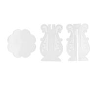 Fyearfly 3 stampi fai da te per vasi di fiori, facili da smontare, in morbido silicone, design unico