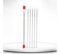 Fyearfly 5pcs 0,2/0,3/0,5 Mm Agido Aerografo Accessori Dipinto Macchina Gravity Fluido Parte di Alimentazione (0,3 mm)