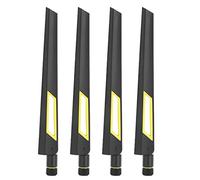 Fyearfly Antenna router DualBand 4 pezzi, segnale di potenziamento per RTAX88U AX6000, 2,4 G/5G, 10 dB SMA, migliora la stabilità della rete