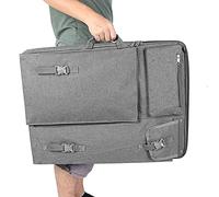 Fyearfly Art Portfolio Case, Custodia Art Portfolio Case, Custodia Per Il Trasporto, Multi-Funzione Grande 4k Impermeabile Tavolo Da Disegno Borsa Di Trasporto Borsa Di Forniture D'Arte (Grigio)