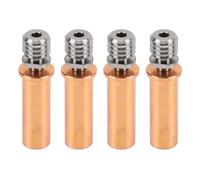 Fyearfly AV-MHT4 All Metal Heatbreak, gola in lega di rame bi-materiale per estrusione ad alta temperatura senza intasamenti, parte di aggiornamento Anycubic Vyper, confezione da 4