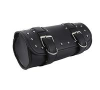 Fyearfly Borsa da sella in pelle PU, 31 cm, per moto, universale, colore nero