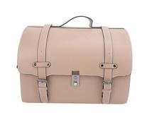 Fyearfly Borsa posteriore da 29,5 l, in pelle PU, impermeabile, con serratura, universale, per scooter, colore caffè