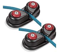 Fyearfly Cam Cleat Durable Fast Entry Barca A Vela Barca A Vela Cuscinetto A Sfere Corda Cam Cleat Accessory (Nero)